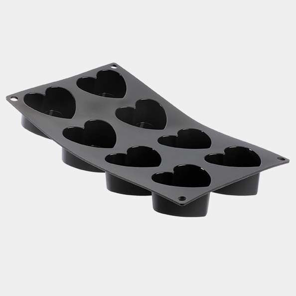 8 heart moulds