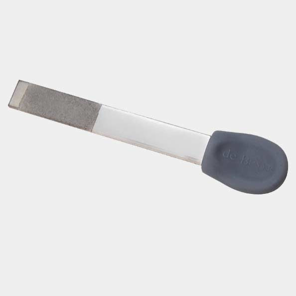 Stainless steel sharpener for mandoline blades