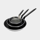 CHOC RESTO INDUCTION non-stick round pan - Riveted iron handle