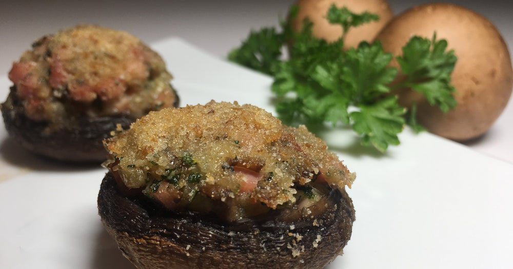 VIDEO: Ham Stuffed Champignons - Perfect with Roast Beef