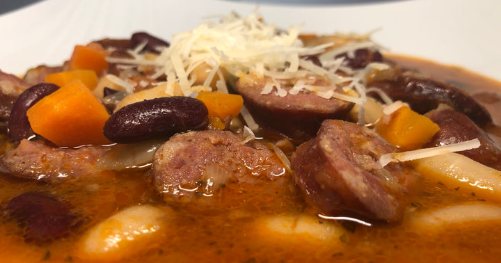 VIDEO: Sausage and Beans Soup