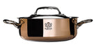 PRIMA MATERA Sauté Pan with 2 Handles and Stainless Steel Lid