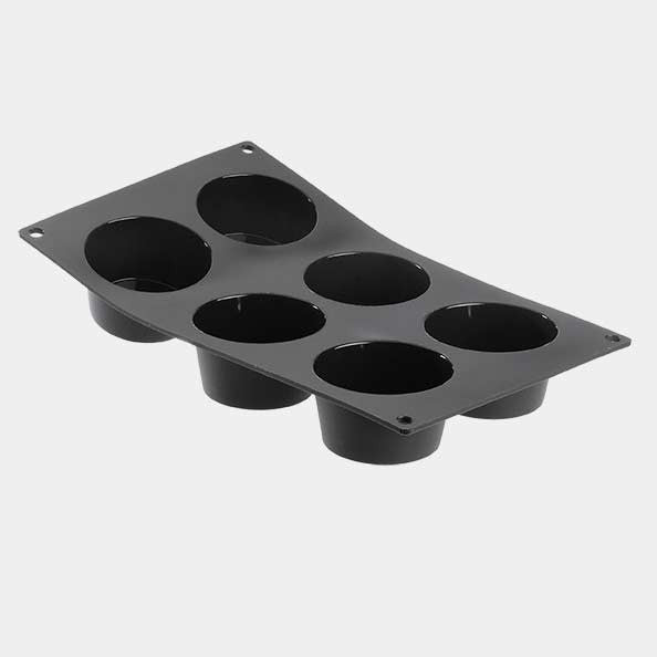6 Muffin moulds