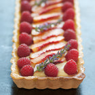 Rectangular Fluted Tart Mould with Removable Bottom - Straight Edge